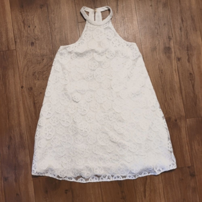 mini dress mesh sleeves Mika Floral Mesh Bell Sleeve Mini Dress