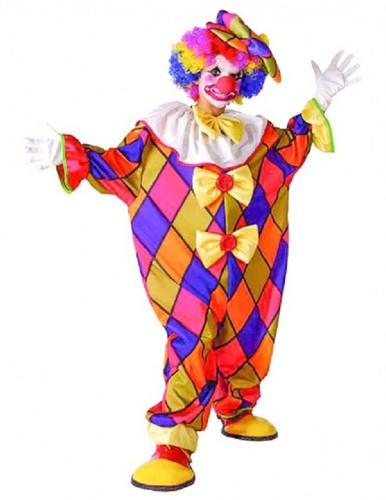 Costume Carnevale Bambino Clown Pagliaccio Como Giochi Art.14178 - varie  taglie | eBay