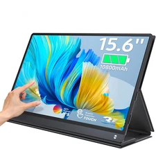 UPERFECT 15.6 Touchscreen 1080P Portable Monitor W/Battery USB C For SAMSUNG DEX