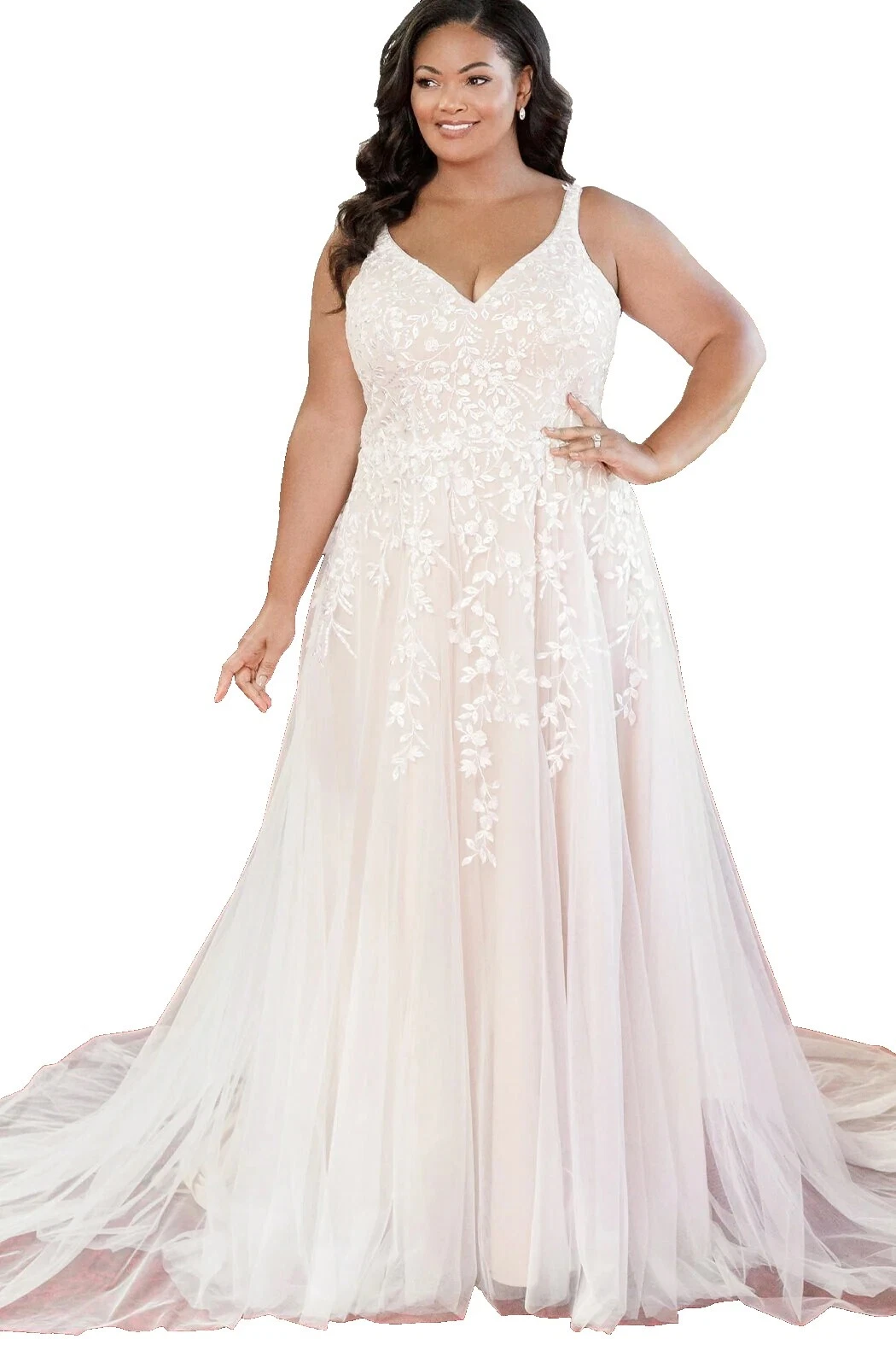 Sequin Tulle Wedding Dresses