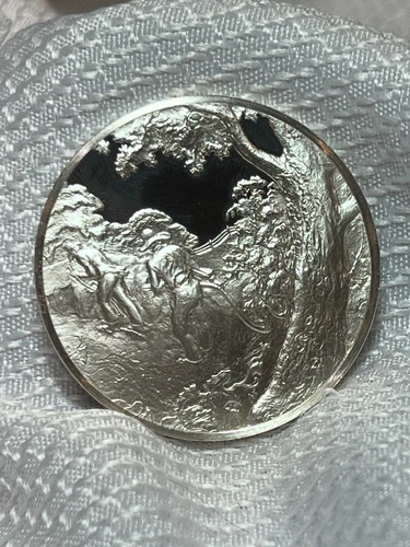 1978 FM Sterling Silver 31.02 Grams Proof July Hay Thomas Hart Benton