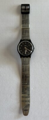 Vintage SWATCH WATCH The Last Swatch Of The Millennium 2000 New  Battery/Works!