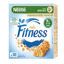 5x Nestle Fitness Classic Śniadaniowe batony zbożowe, 141 gramów, z Izraela, koszerne
