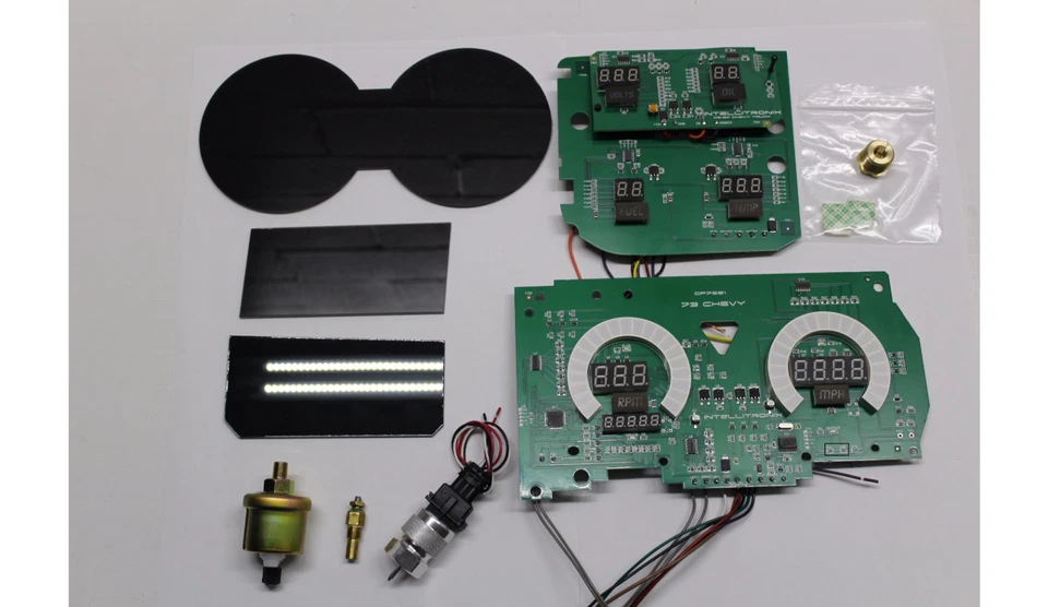 1973-1987 Chevy Truck Digital Dash RED LED Intellitronix DP6004R Made In USA! - Image 4 of 4