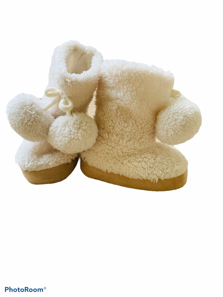 Gymboree искусственного меха Pom Pom снег принцесса ботинки размер 5-6 - Изображение 3 из 4