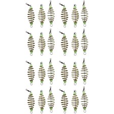 24PCS Coarse Lure Feeder Carp Feeder Basket Holder Carp Coarse Fishing Feeders