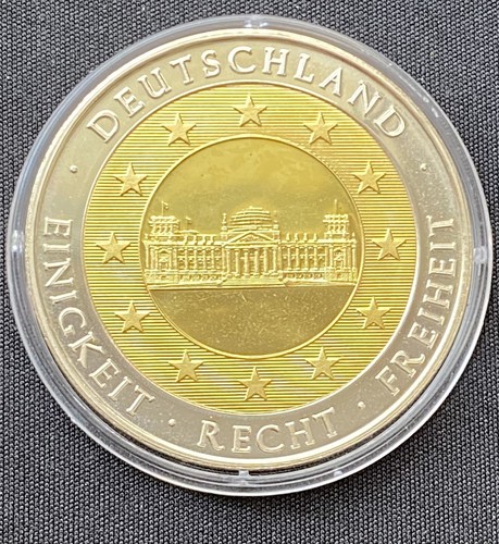 Sammlerstück Medaille "60 Jahre deutsches Grundgesetz" - Bild 2 von 2