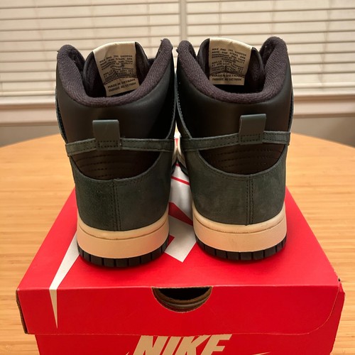 Nike Dunk High Retro PRM Faded Spruce Black DQ7679-002 Men's 9 - Picture 5 of 6