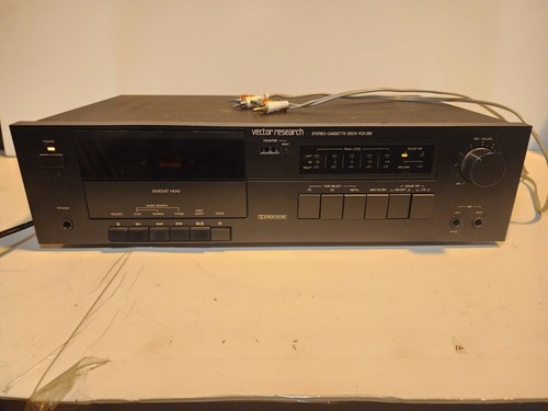 Vector Research VCX-250 Cassette Deck Powers On, Won't Play -For Parts/Repair - Picture 1 of 7