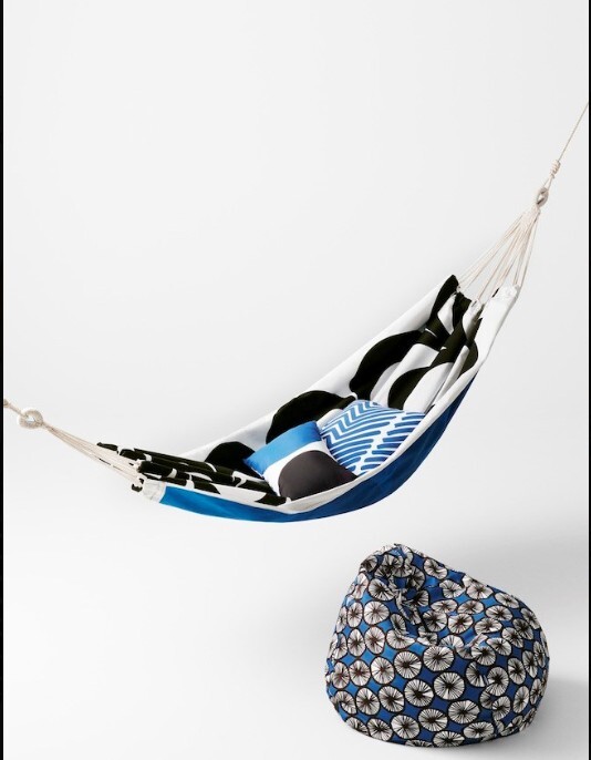 マリメッコ　marimekko × Target ボディボード　カイヴォ New Marimekko For Target Kaivo Blue Black 2 Person Hammock