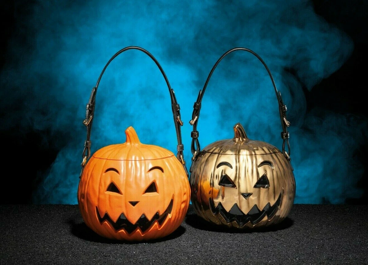Moschino Couture Jeremy Scott BUNDLE GOLD ORANGE PUMPKIN BAGS