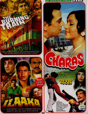 CHARAS - THE BURNING TRAIN - ILAAKA - EAGLE BOLLYWOOD 3 IN 1 DVD.