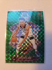 2023-24 Panini Mosaic - Rookies Jaylen Clark #208 Green Mosaic Prizm (RC)
