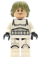 LEGO Star Wars Minifigure Luke Skywalker - Stormtrooper Outfit (Genuine)