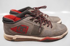 DC Shoes Ryan Villopoto Signature Skate Shoes Men's Size 12 Grey Red XSKR