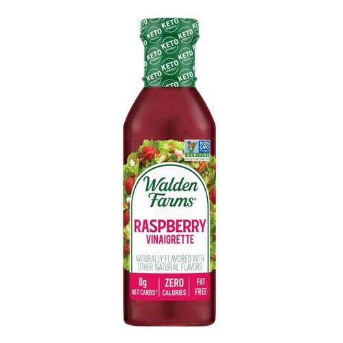 Aderezo De Vinagreta De Frambuesa 12 Oz (Caja De 6) De Walden Farms