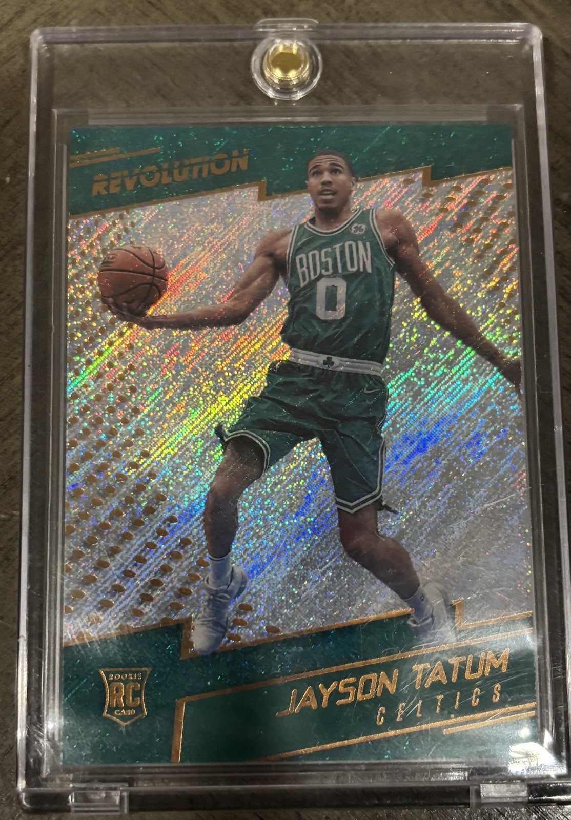 2017-18 Panini Revolution Rookie Base Jayson Tatum #121 Boston Celtics NBA