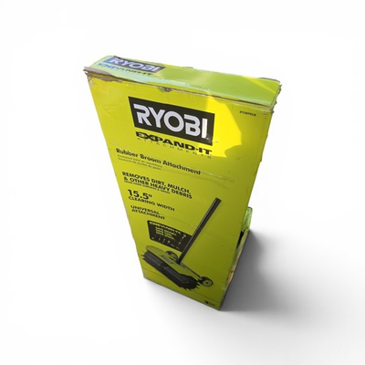 #ad RYOBI EXPAND IT Rubber Broom Attachment RYSWPRUB 15.5quot; Tool Only $149.99