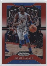 2019-20 Panini Prizm Red Prizm 128/299 Reggie Jackson #95 pe8