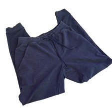 Lululemon Mens City Sweat Jogger French Terry Navy Blue Pants Size Medium