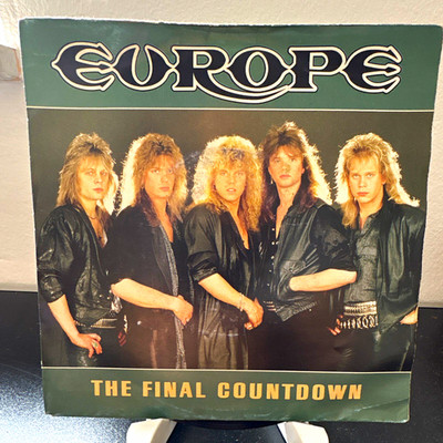 Europe - The Final Countdown 7'' Vinyl Single 45 RPM (1986) Epic EPCA 7127