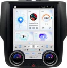 10.4" Vertical Screen Tesla Style For Dodge RAM 2013-2018 Car Radio Stereo 4+64G
