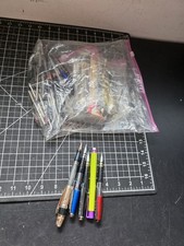 RARE CROSS COMPACT Red Blue BALLPOINT PEN Lot Check Pics Damage