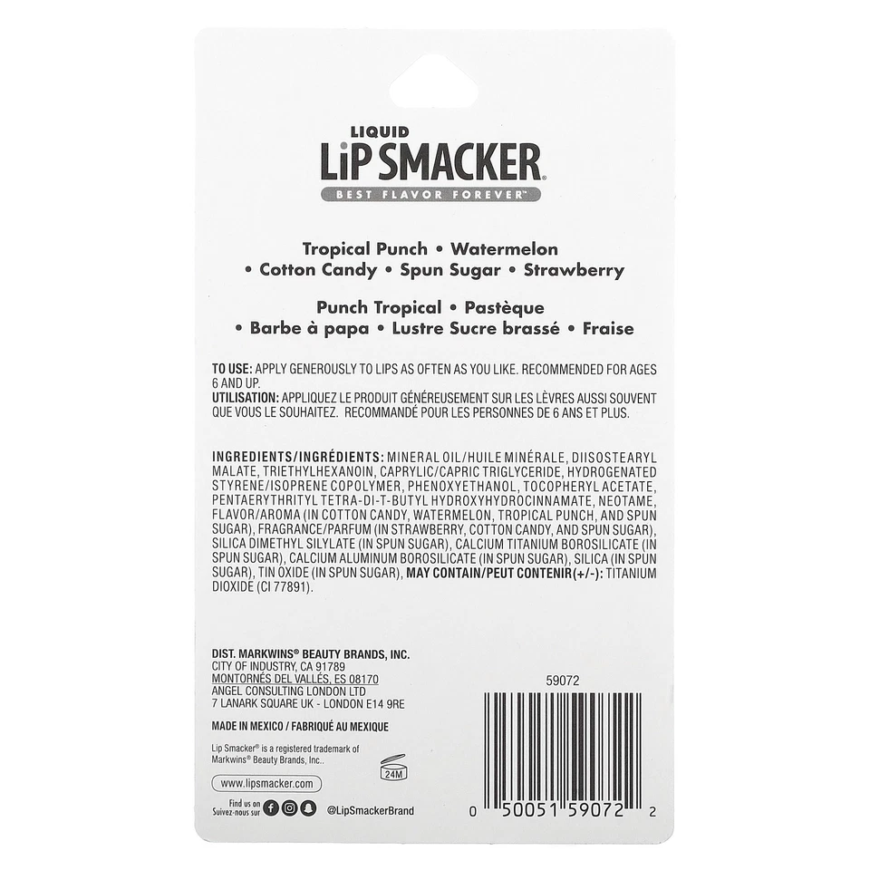 Liquid Lip Gloss, Variety Pack, 5 Pack, 0.45 fl oz (14 ml) - Image 3 of 4