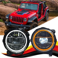 LED Scheinwerfer DRL Blinker Für Jeep Wrangler JL 2018-2024 Gladiator JT 2020-24