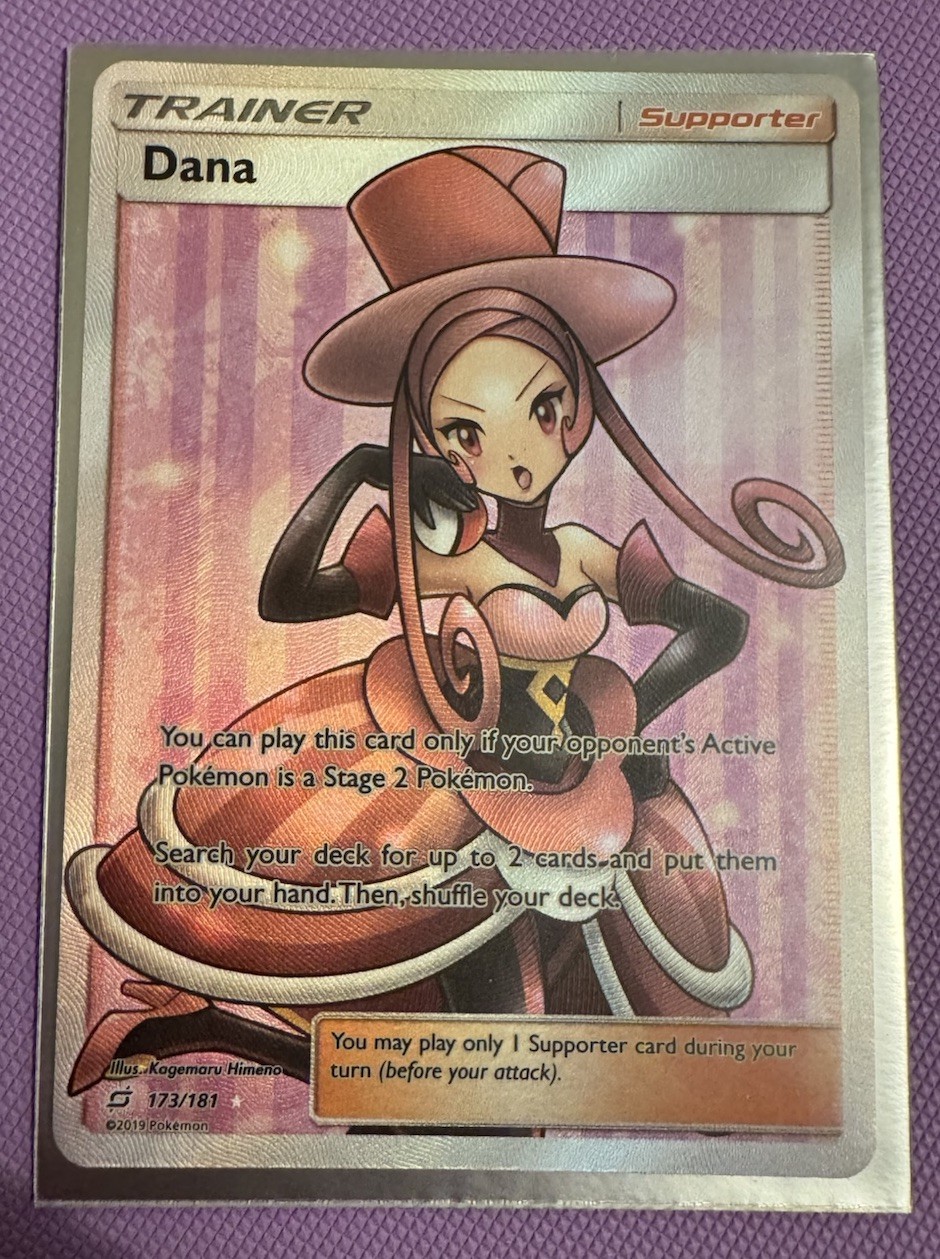 Dana Pokemon Card (Team-Up Set, 173/181, NM)