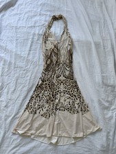 Vintage Roberto Cavalli Leopard Print Dress, ...