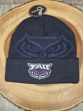 Florida Atlantic Owls Winter Beanie Skully Hat Cap Adult Size OSFM NCAA Blue
