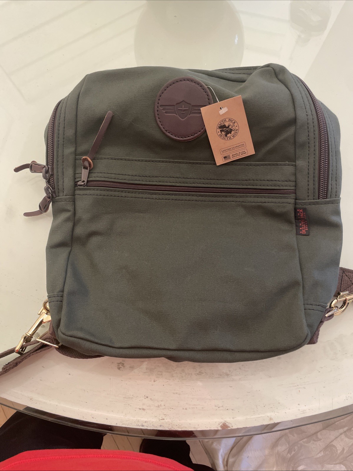 Green Canvas Laptop Rare Cirrus Design Sr Plane Logo Nwt