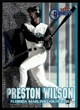 2000 Fleer Gamers Preston Wilson Florida Marlins #39