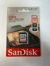 SanDisk 256G Ultra SDXC UHS-I Memory Card - SDSDUNR-256G-GN6IN