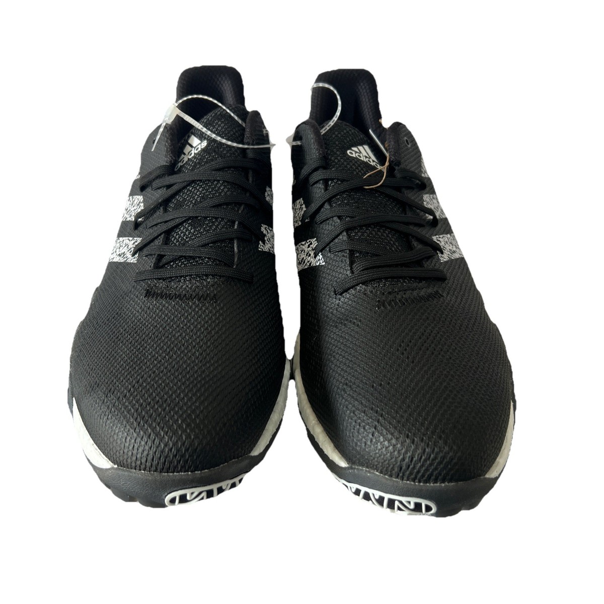 Adidas Men Golf Shoes Sz 9 Black Waterproof Spikeless Athletic Golf Sneakers S15 adidas Men main image 3