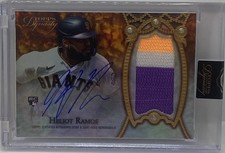 2022 Topps Dynasty Heliot Ramos Rookie Patch Auto Autograph #3/10 RPA GIANTS SSP