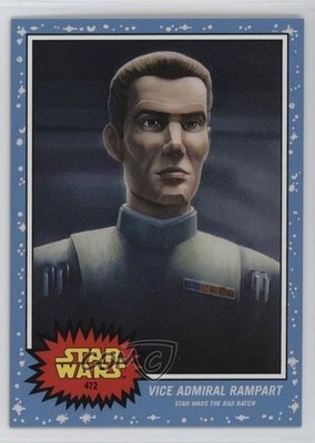 2023 Topps Star Wars Living Set /735 Vice Admiral Rampart #472 0vp0