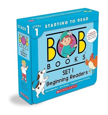 Bob Books - Set 1: Beginning Readers Box Set | Phonics, Ages 4...