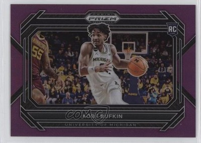 2023 Panini Prizm Draft Picks Purple Variations 22/75 Kobe Bufkin Rookie RC 1k5