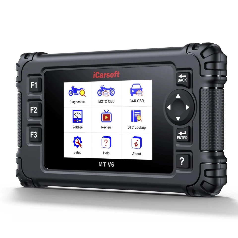 iCarsoft MT V6 für Harley Davidson Diagnosegerät OBD Scanner inkl. Adapter - Bild 3 von 4