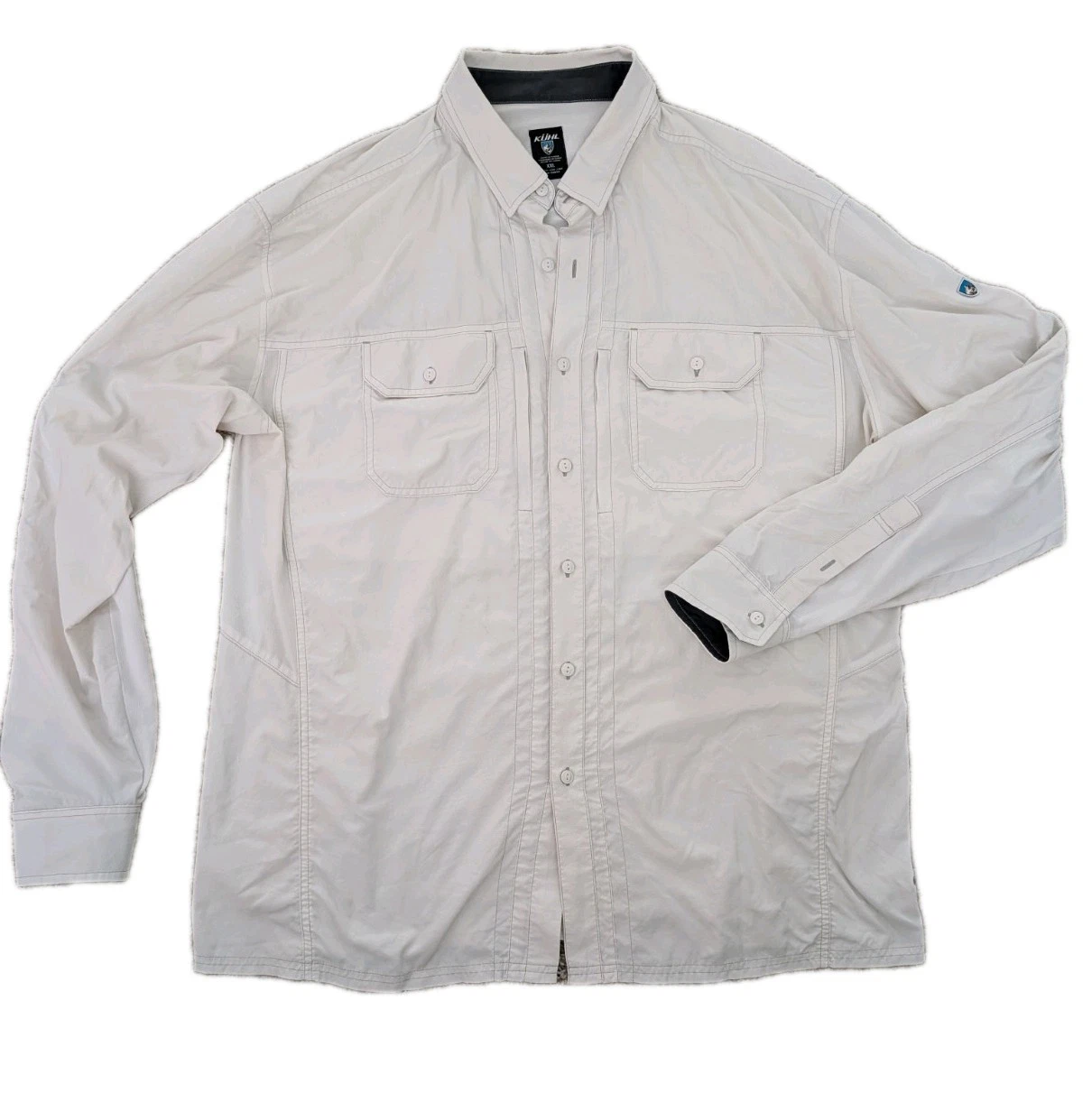 Kuhl Airspeed Men's White Long Sleeve Vented Hiking Button Down Shirt XXL
Opens in a new window or t