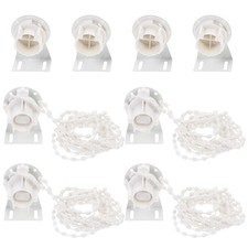 4 Sets Curtain Fittings Bead Chain Accessories for Roller Blinds
