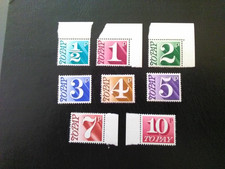 G B MNH STAMPS 1970-5 TO PAY 1/2p - 10 PENCE  SGD77 - SGD84..