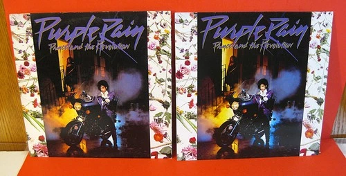 Prince Purple Rain Two Record Album LP Vinyl Lot 1984 Soundtrack The Revolution