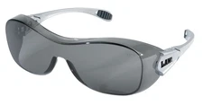 MCR OG112AF Crews Law OTG Over The Glass Safety Glasses Grey Lens Anti-Fog 1 ...