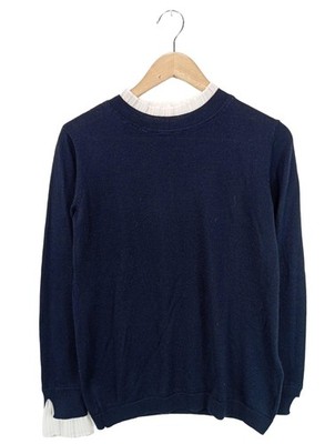 HALLHUBER Feinstrickpullover Damen Pullover Gr. DE 38 dunkelblau Casual-Look