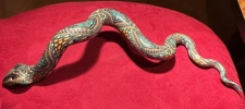 Jon Stuart Anderson Snake 11” Reptile Polymer Clay FIMO Creations Animal Spirit