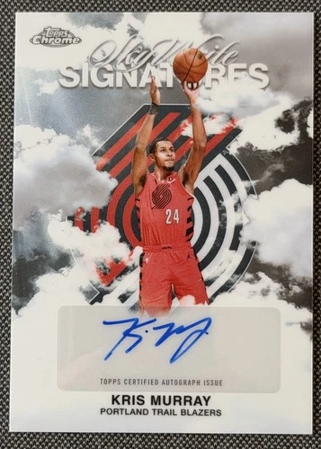 2025 Topps Chrome Kris Murray Sky Write Signatures (RAW)