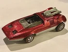 Vintage Hot Wheels Redline 1969 “Peeping Bomb”Spectra flame Red GOOD CONDITION